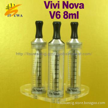 The most biggest capacity  tank cartomizer Vivi Nova v6 8ml